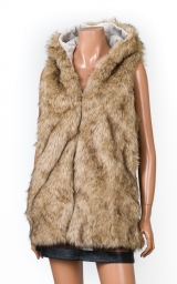 GIRL FUR  VEST